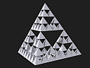 Sierpinski Pyramid Iteration 3