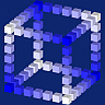 Cube In Blue